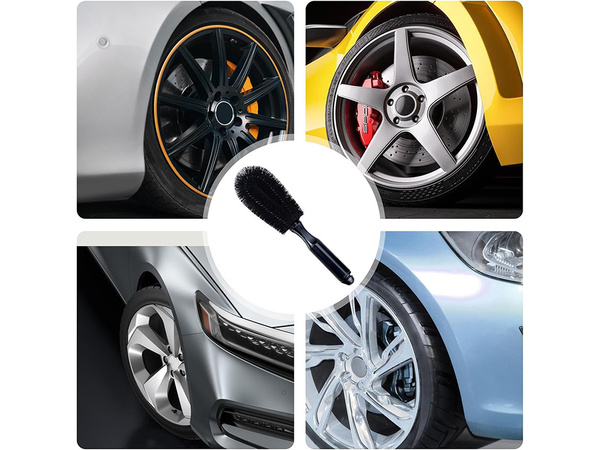 Cepillo de llantas para la limpieza de llantas de coche detailing