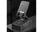 Phone holder with bluetooth speaker tablet holder for desk
