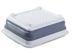 Silicone pot dryer folding drainer