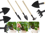 Set de instrumente de grădinărit greblă lopată 3in1 mini unelte de ghivece