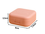 Medicine container tablet organiser capsules 7 compartments travel box