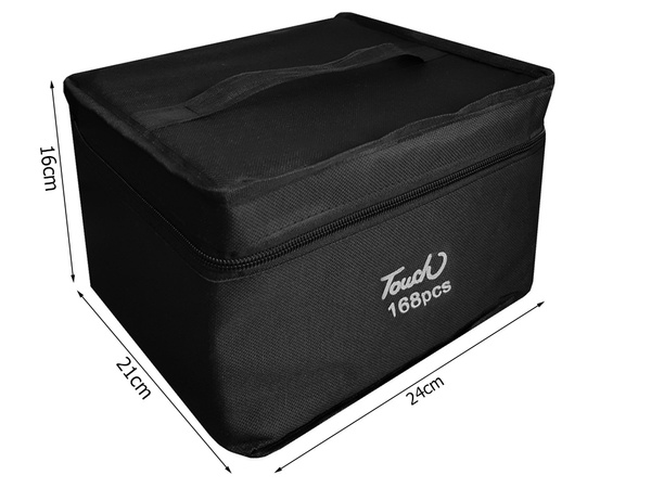ALKOHOL MARKERJI TOUCH KIT 168pcs Tote bag