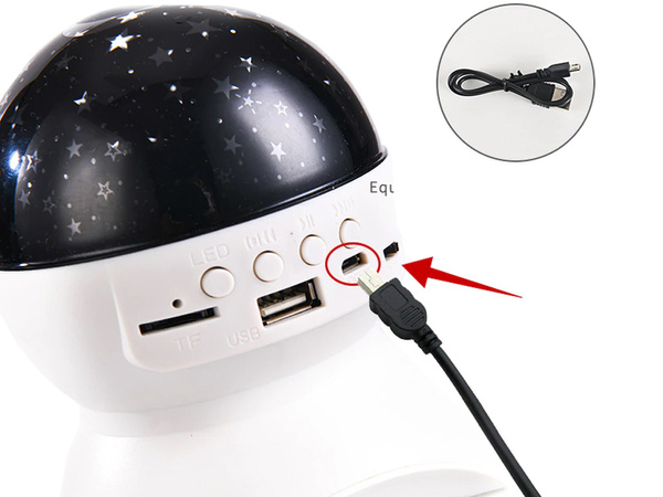 Zvaigžņu projektors nakts gaisma zvaigžņu led skaļrunis bluetooth usb projektors