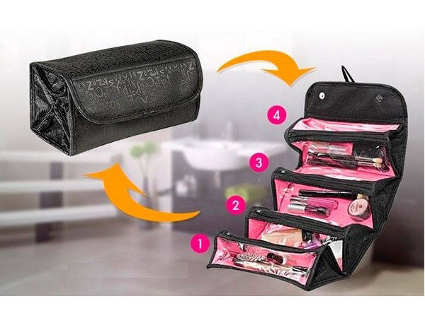 Roll n go neceser de maquillaje organizador de viaje