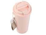 Taza automélante 350 ml termo de acero para frío y caliente llavero usb