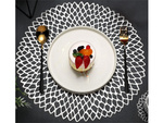 Round kitchen table mat openwork decorative table mat