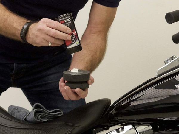 Kit d'élimination des rayures pâte à polir éponge platine