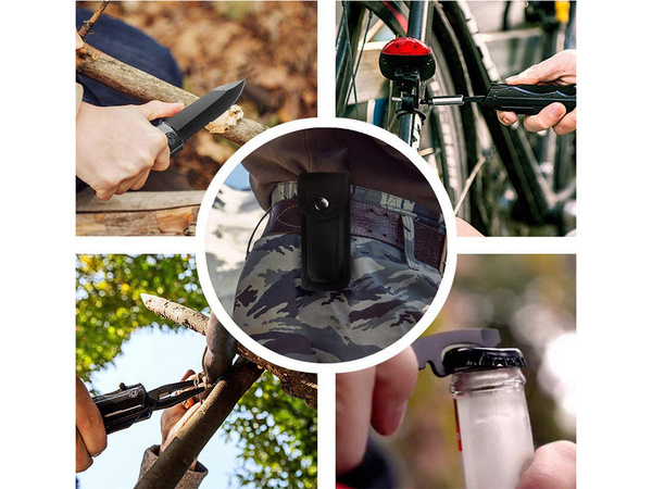 Multitool daudzfunkcionāls instruments kabatas nazis gadījumā