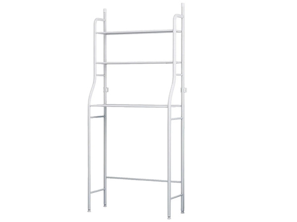 Stoječa polica nad pralnim strojem pralni regal kopalniška omarica 3 police