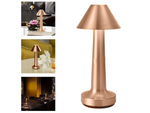 Bedroom table night light touch lamp 3 step wireless