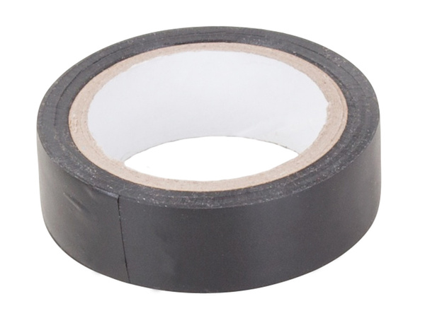 Pvc izolācijas lente melna, ūdensizturīga 9m
