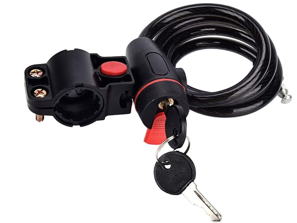 Bicycle lock bicycle lock key security strong cable