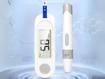 Glucomètre digital lcd kit 50 bandelettes 50 lancettes test de glycémie