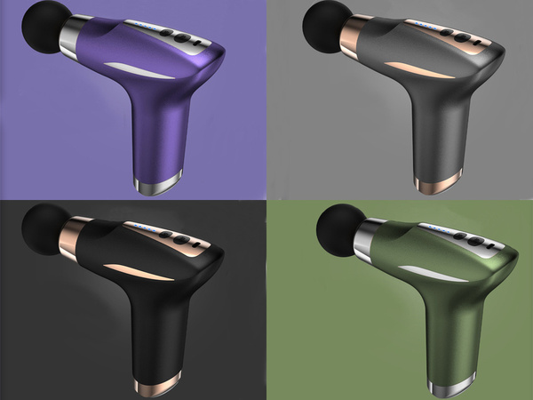 Pistol de masaj spate masager corp vibrații pistol set de 6 piese de mână