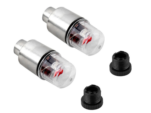 Luminous valves colours with light sensor