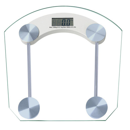 Electronic bathweight 180kg glass lcd scales