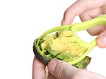Avocado slicer knife fruit peeler multifunctional in plastic
