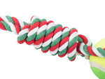Hundespielzeug spielzeug tug rope strong ball