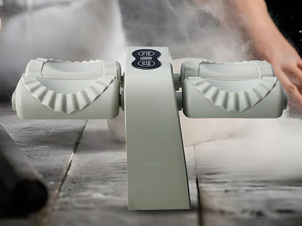 Máquina eléctrica automática para hacer empanadillas, doble