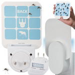 Repelente de mosquitos repelente de insectos con placas intercambiables limpiador de contacto uv