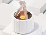 Air humidifier usb diffuser led rgb fireplace aroma mist fire