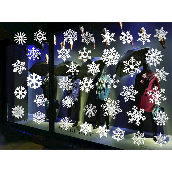 Crăciun fereastră autocolante copaci de crăciun