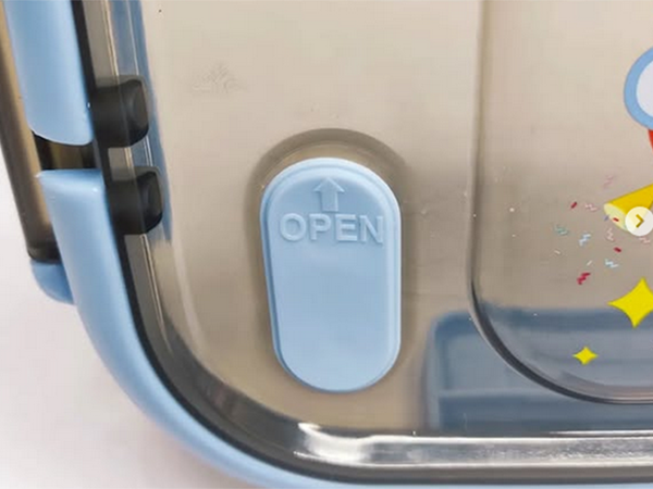 Lunchbox mic dejun container prânz cu compartimente tacâmuri