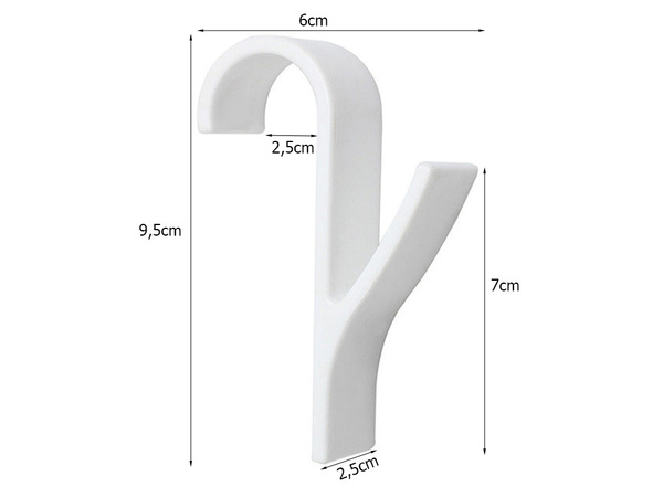 2x bathroom hanging hook for radiator and bathroom heater