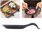 Repose-cuillère silicone égouttoir ustensiles sous louche