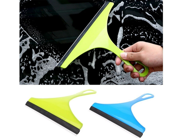 Essuie-vitre avec poignée pour l'eau de vitre