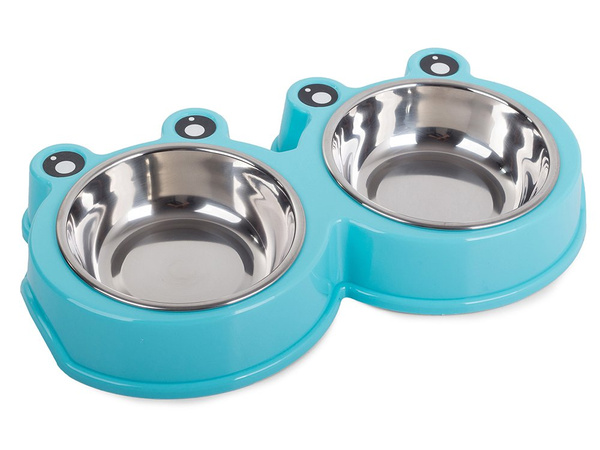 Kovový dvojitý dog box 0,3 l x 2