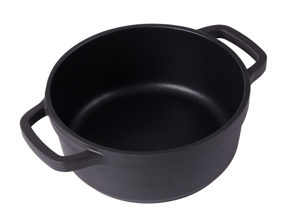 Hrnec na pečení s víkem 2,2 l indukční hliník