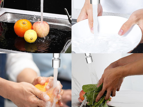 Aerator robinet extensie mobilă 360 pulverizare variabilă