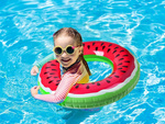 Large watermelon inflatable wheel 70cm for an adult child to swim in the pool