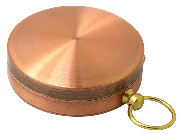 Busolă de metal busolă de buzunar turist blocabil armata magnetic