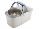 Rotary mop 360 spin turbo bucket set microfibre pad