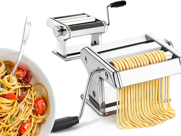 Máquina para hacer pasta casera fácil de usar acero inoxidable ajuste