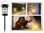 Lanternă solară de camping led lanternă de grădină usb dusk senzor de mișcare