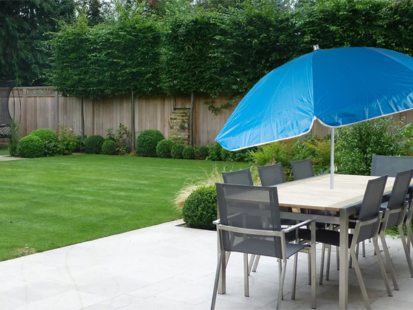 Velks xxl balkons plair parasols ar uv filtru 210 cm salokāmais