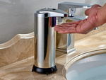 Touchless automatic liquid soap dispenser