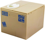 Tirelire chaton automate interactif miaule