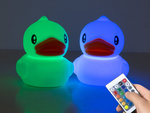 Led ente nachtlicht rgb fernbedienung usb