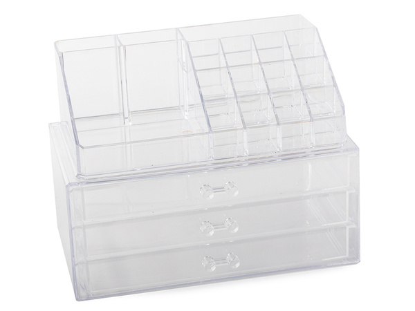 Organisateur de coffrets pour cosmétiques bijoux montres