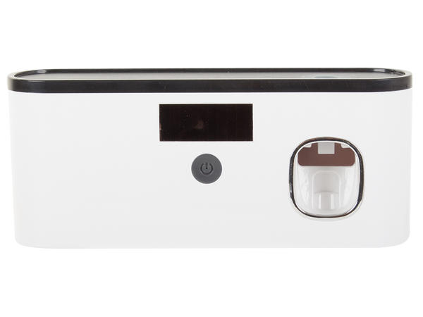 Hanger uv steriliser for toothbrushes dispenser