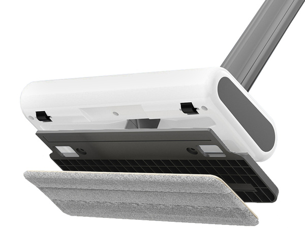 Aspirador vertical inalámbrico sin bolsa manual 2 en 1 100 w 4 boquillas hepa