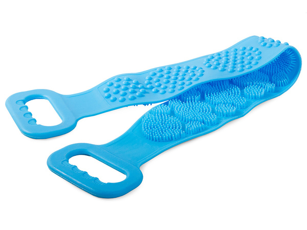 Muguras masāžas aparāts ķermeņa mazgāšanai pēdu birste