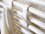 2x bathroom hanging hook for radiator and bathroom heater
