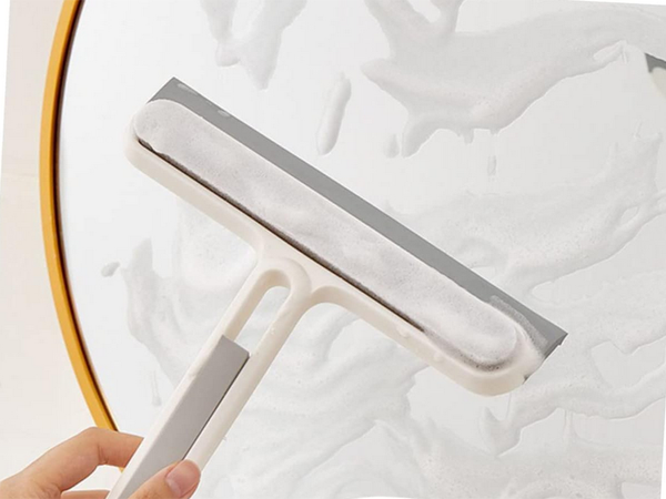 Logu tīrīšanas slotiņa ar rokturi logu ūdens birste birste ar rievām