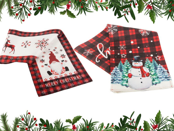 Christmas table runner christmas eve decorative table runner 180x32cm