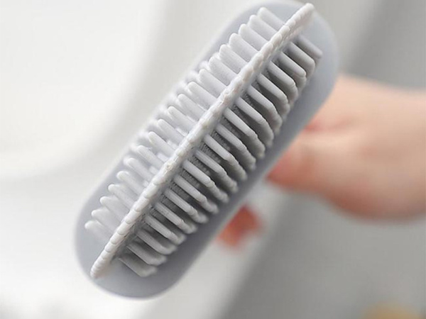 Szilikon wc kefe a fürdőszoba wc-hez